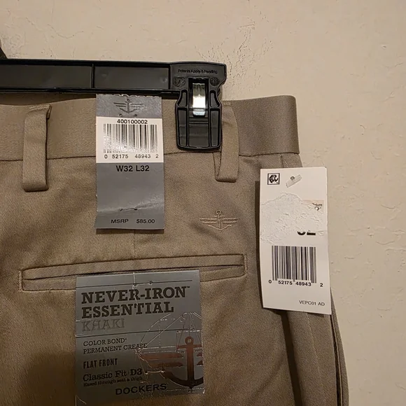Dockers Men's Khacki Classic Fit D3 Pants Size W32 L32 - Picture 3 of 8